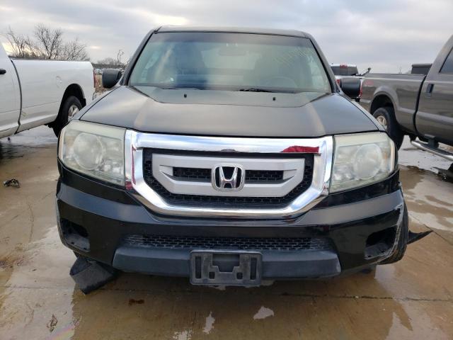 5FNYF4H25BB093679 - 2011 HONDA PILOT LX BLACK photo 5