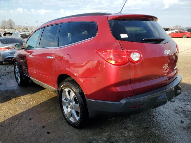 1GNKRGED6BJ105990 - 2011 CHEVROLET TRAVERSE LT MAROON photo 2