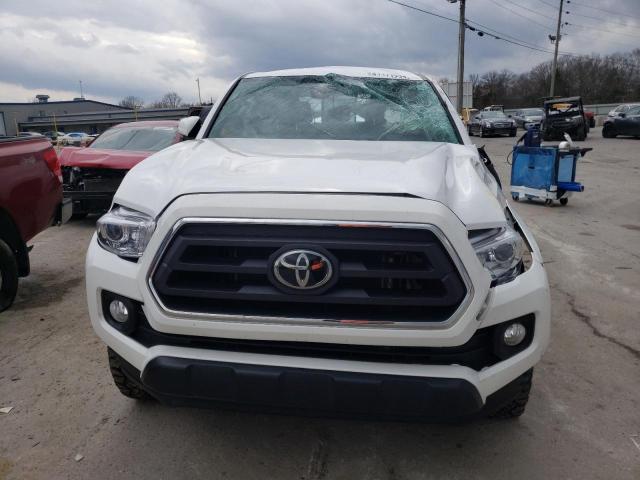 3TYAZ5CN1NT019339 - 2022 TOYOTA TACOMA DOUBLE CAB WHITE photo 5