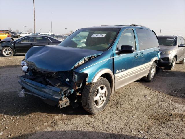 1GMDU03E53D183904 - 2003 PONTIAC MONTANA GREEN photo 1