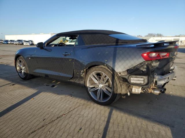 1G1FD3DS9H0105538 - 2017 CHEVROLET CAMARO LT GRAY photo 2