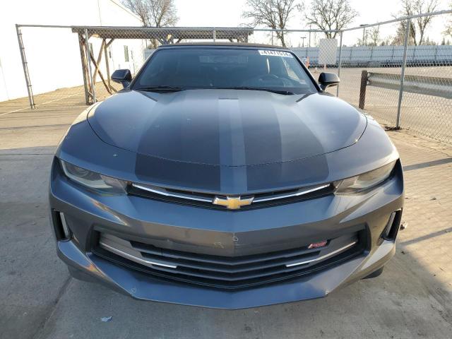 1G1FD3DS9H0105538 - 2017 CHEVROLET CAMARO LT GRAY photo 5