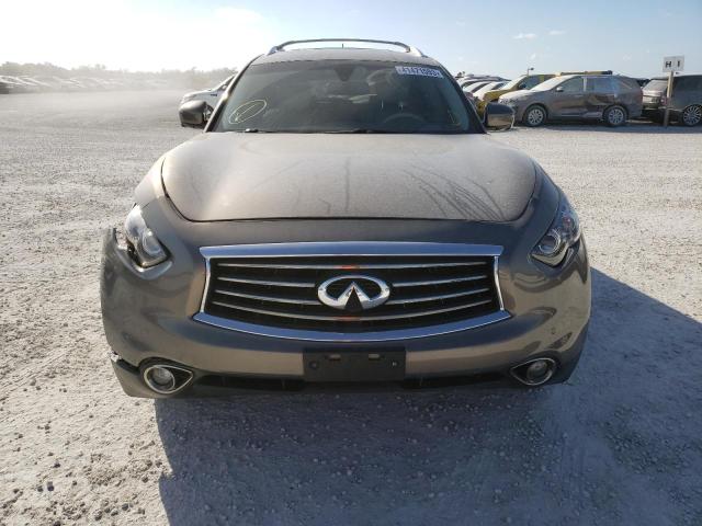 JN8BS1MW3DM100202 - 2013 INFINITI FX50 GRAY photo 5