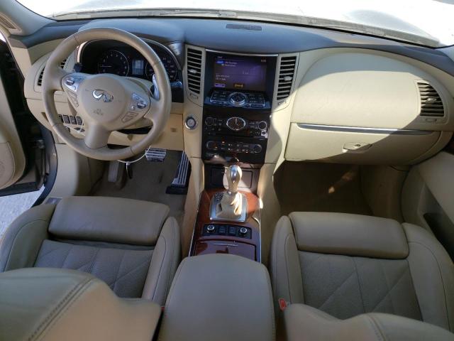 JN8BS1MW3DM100202 - 2013 INFINITI FX50 GRAY photo 8