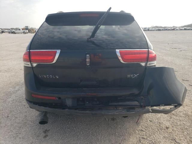 2LMDJ6JK3DBL06020 - 2013 LINCOLN MKX BLACK photo 6