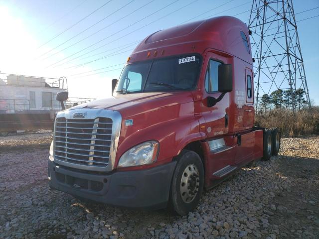 3AKJGLD55FSFK5280 - 2015 FREIGHTLINER CASCADIA 1 RED photo 2