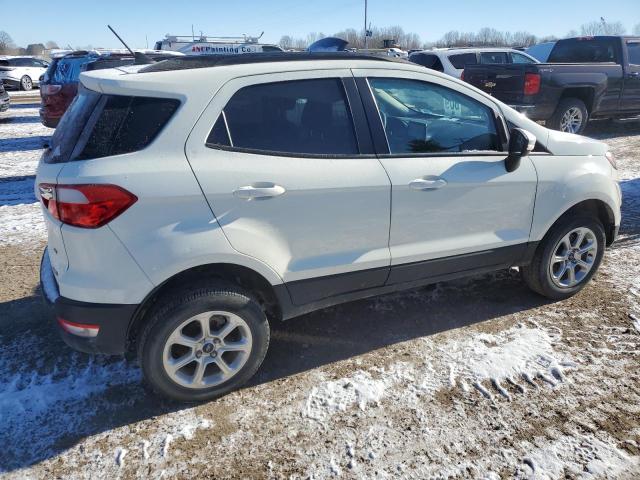 MAJ6S3GL7MC411380 - 2021 FORD ECOSPORT SE თეთრი ფოტო 3