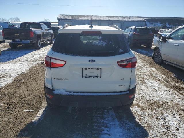 MAJ6S3GL7MC411380 - 2021 FORD ECOSPORT SE თეთრი ფოტო 6