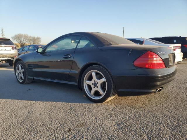 WDBSK75F63F042620 - 2003 MERCEDES-BENZ SL 500R BLACK photo 2