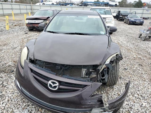 1YVHZ8CH2A5M24190 - 2010 MAZDA 6 I BURGUNDY photo 5