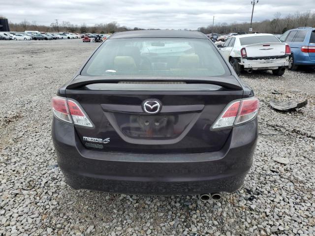 1YVHZ8CH2A5M24190 - 2010 MAZDA 6 I BURGUNDY photo 6