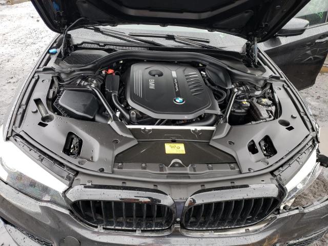 WBAJE7C51JWC55325 - 2018 BMW 540 XI CHARCOAL photo 11