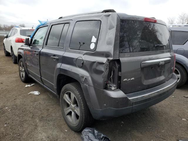 1C4NJRFB2HD205355 - 2017 JEEP PATRIOT LATITUDE GRAY photo 2