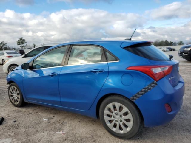 KMHD35LH1HU381719 - 2017 HYUNDAI ELANTRA GT BLUE photo 2