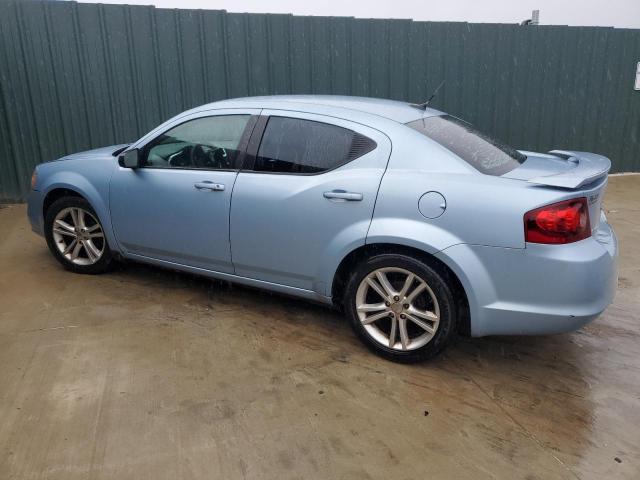 1C3CDZAGXDN616626 - 2013 DODGE AVENGER SE BLUE photo 2