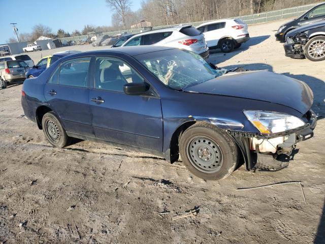 1HGCM56187A031310 - 2007 HONDA ACCORD VALUE BLUE photo 4