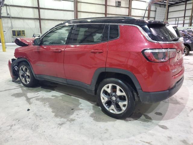 3C4NJDCB4KT666517 - 2019 JEEP COMPASS LIMITED BURGUNDY photo 2