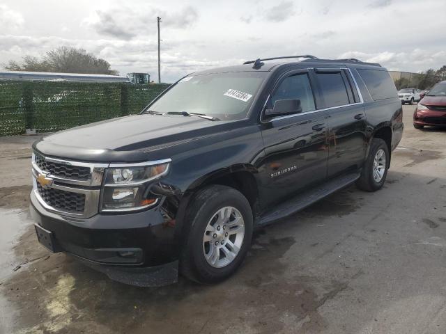 1GNSKHKC6KR188442 - 2019 CHEVROLET SUBURBAN K1500 LT BLACK photo 1