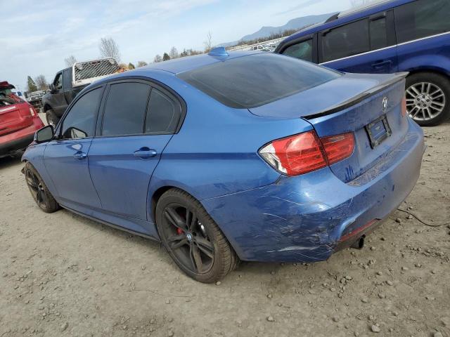 WBA3D5C5XEKX98506 - 2014 BMW 328 D XDRIVE BLUE photo 2