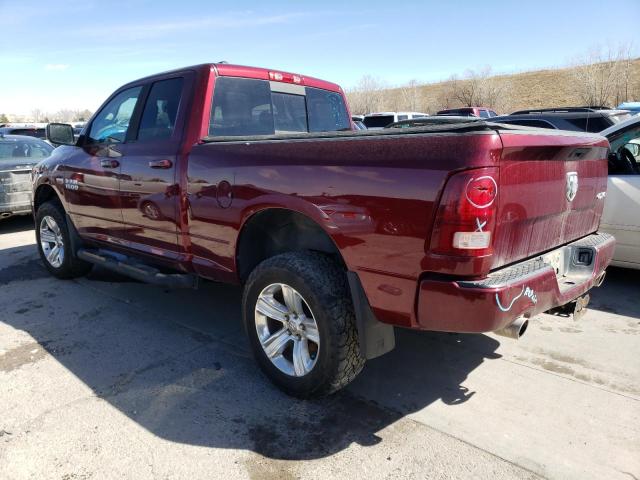 1C6RR7HT0GS415992 - 2016 RAM 1500 SPORT BURGUNDY photo 2