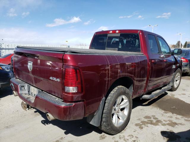 1C6RR7HT0GS415992 - 2016 RAM 1500 SPORT BURGUNDY photo 3