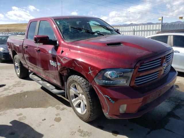 1C6RR7HT0GS415992 - 2016 RAM 1500 SPORT BURGUNDY photo 4