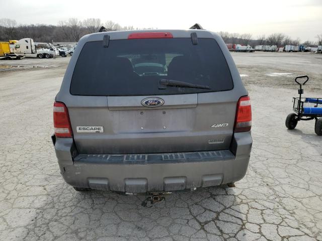 1FMCU93G09KA46410 - 2009 FORD ESCAPE XLT GRAY photo 6