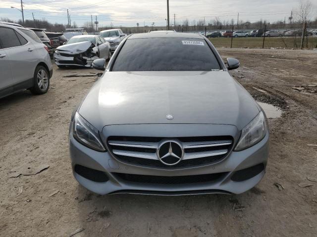 55SWF4KB4GU109960 - 2016 MERCEDES-BENZ C 300 4MATIC SILVER photo 5