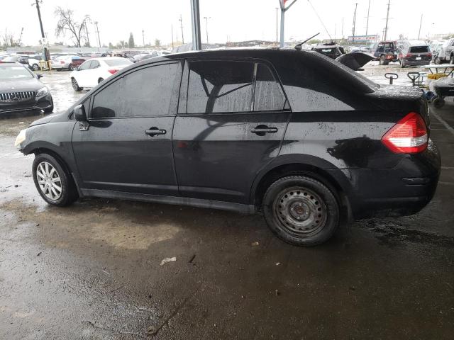 3N1BC11E99L446800 - 2009 NISSAN VERSA S BLACK photo 2