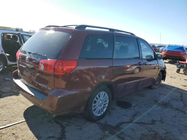 5TDZK22CX8S128372 - 2008 TOYOTA SIENNA XLE MAROON photo 3