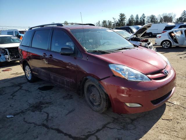 5TDZK22CX8S128372 - 2008 TOYOTA SIENNA XLE MAROON photo 4