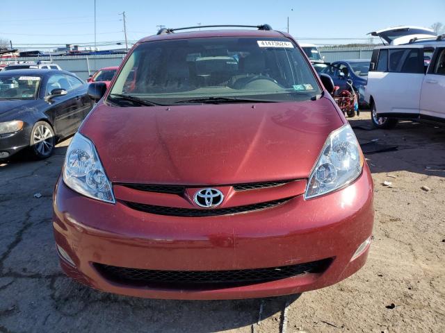 5TDZK22CX8S128372 - 2008 TOYOTA SIENNA XLE MAROON photo 5