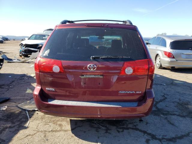 5TDZK22CX8S128372 - 2008 TOYOTA SIENNA XLE MAROON photo 6