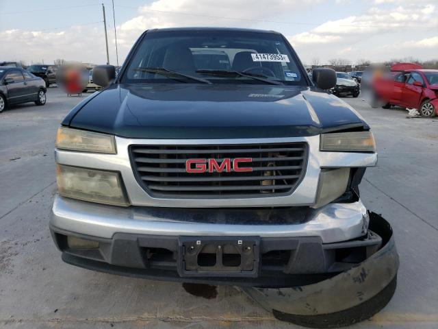 1GTCS196748216472 - 2004 GMC CANYON GREEN photo 5