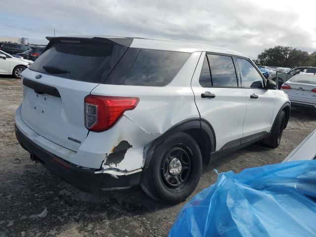 1FM5K8AW2LGC62630 - 2020 FORD EXPLORER POLICE INTERCEPTOR თეთრი ფოტო 3