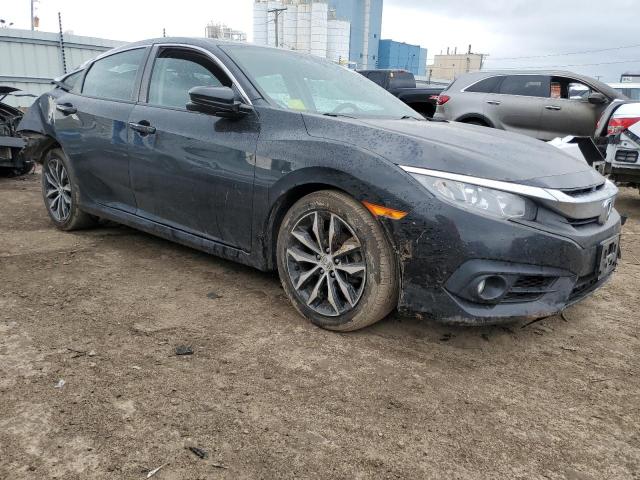 19XFC1F77HE027470 - 2017 HONDA CIVIC EXL შავი ფოტო 4