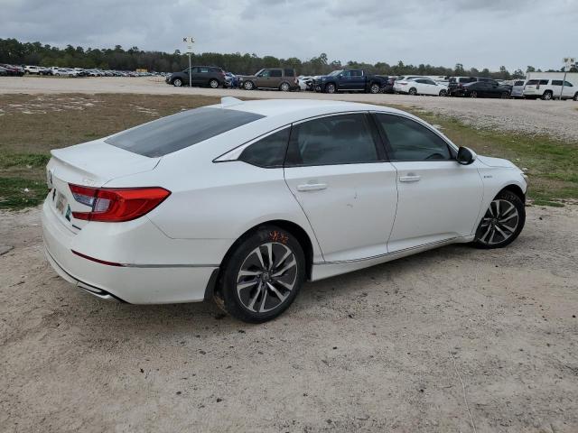 1HGCV3F46KA017880 - 2019 HONDA ACCORD HYBRID EX WHITE photo 3