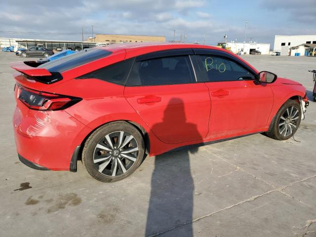 19XFL1H79NE010226 - 2022 HONDA CIVIC EXL წითელი ფოტო 3