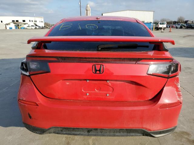 19XFL1H79NE010226 - 2022 HONDA CIVIC EXL RED photo 6