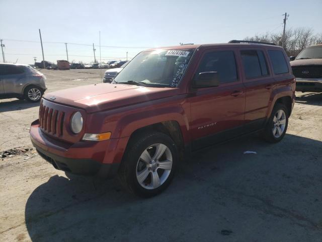 1C4NJPFB7ED743582 - 2014 JEEP PATRIOT LATITUDE RED photo 1