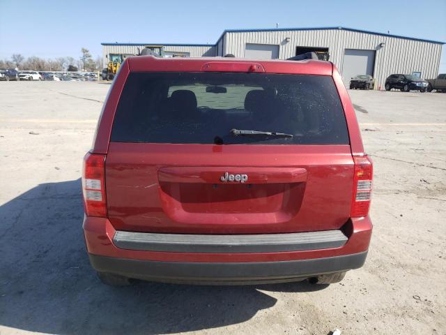 1C4NJPFB7ED743582 - 2014 JEEP PATRIOT LATITUDE RED photo 6