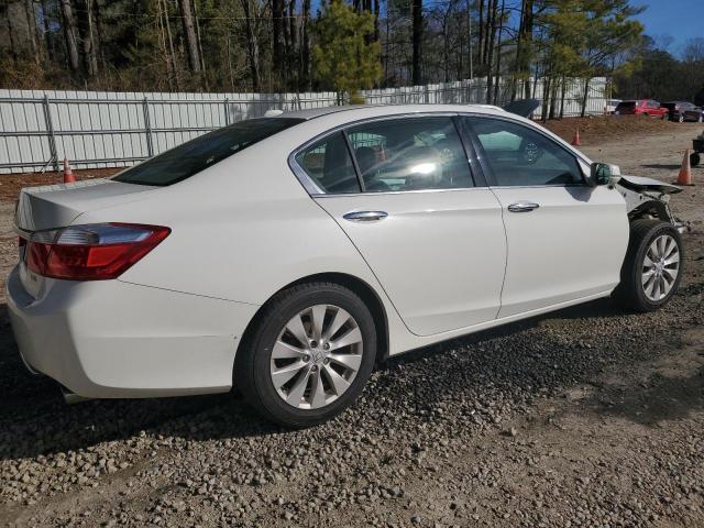 1HGCR3F80DA009140 - 2013 HONDA ACCORD EXL WHITE photo 3