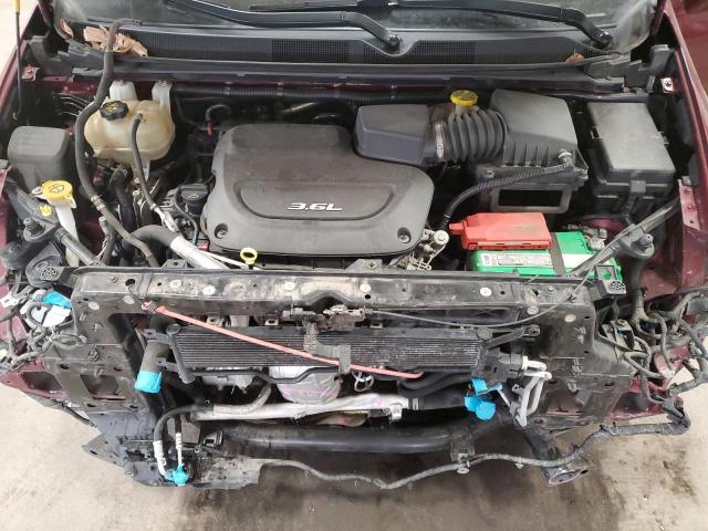 2C4RC1EG6HR653413 - 2017 CHRYSLER PACIFICA TOURING L PLUS MAROON photo 12