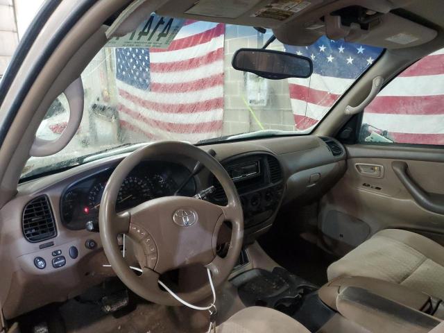 5TBDT44174S438500 - 2004 TOYOTA TUNDRA DOUBLE CAB SR5 TAN photo 8