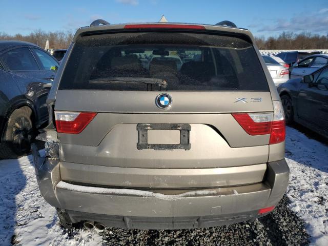 WBXPC93438WJ15342 - 2008 BMW X3 3.0SI TAN photo 6
