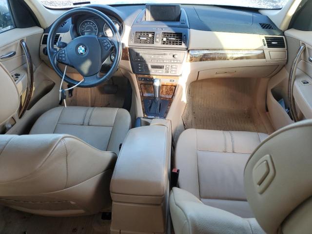 WBXPC93438WJ15342 - 2008 BMW X3 3.0SI TAN photo 8
