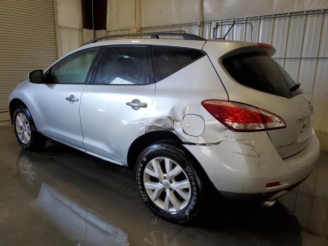 JN8AZ1MW8EW528571 - 2014 NISSAN MURANO S SILVER photo 2