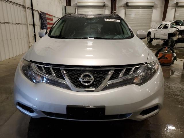 JN8AZ1MW8EW528571 - 2014 NISSAN MURANO S SILVER photo 5