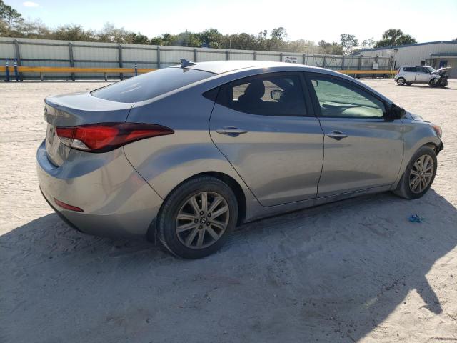 KMHDH4AE5FU379165 - 2015 HYUNDAI ELANTRA SE SILVER photo 3