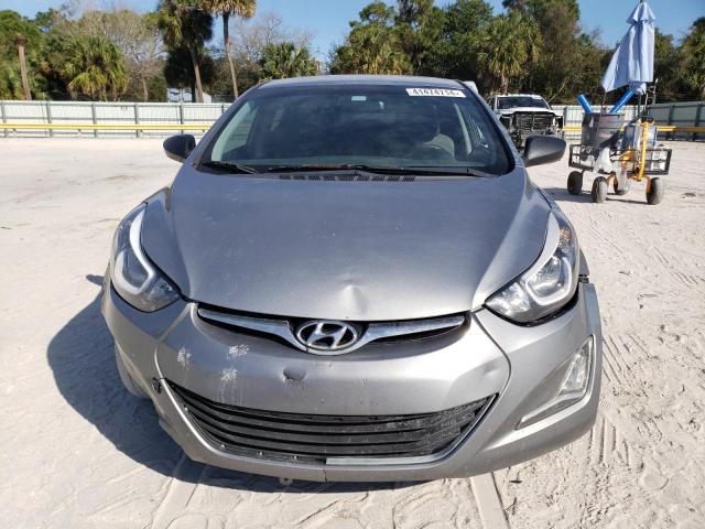 KMHDH4AE5FU379165 - 2015 HYUNDAI ELANTRA SE SILVER photo 5